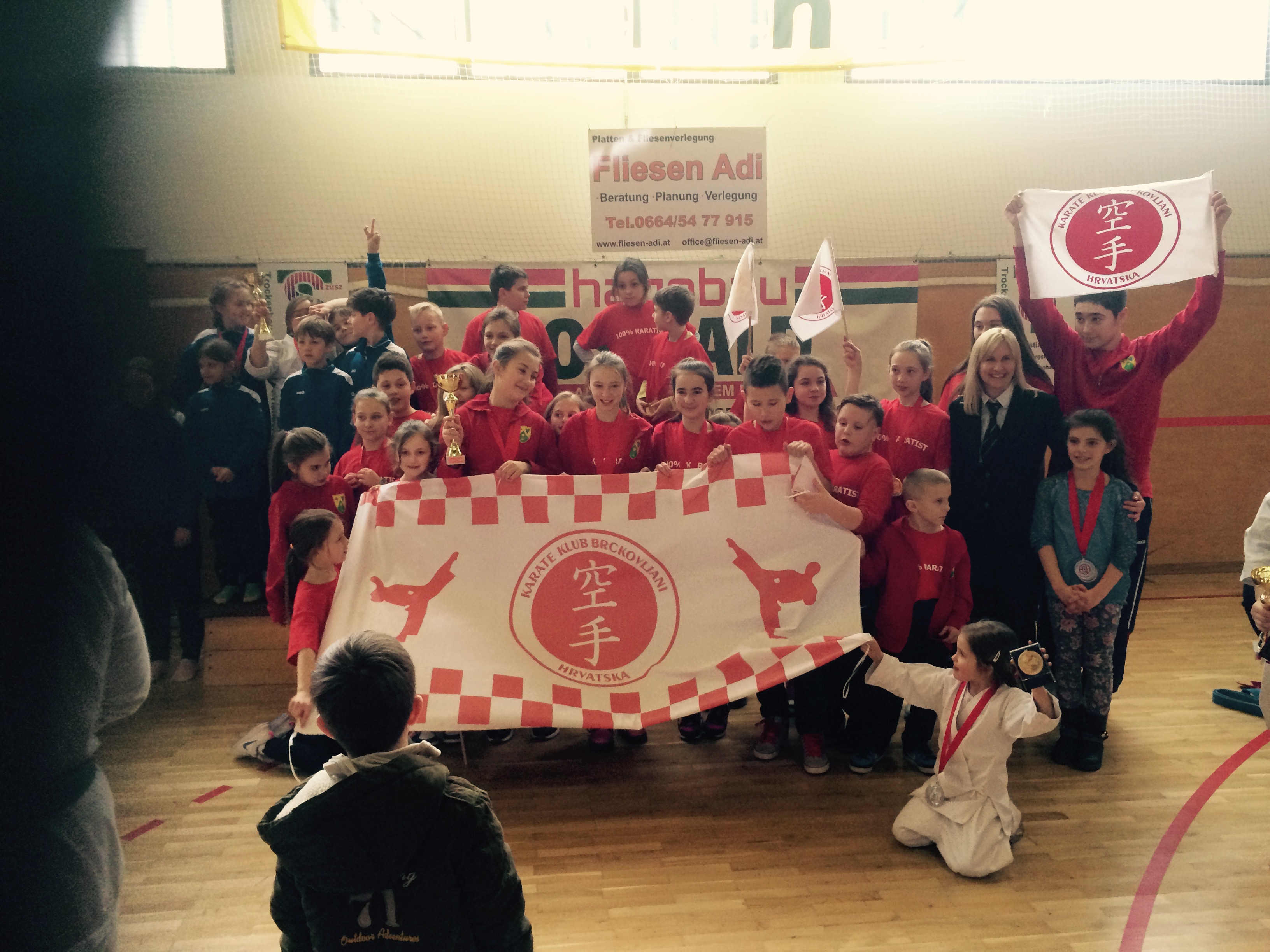 Karate klub Brckovljani u Austriji